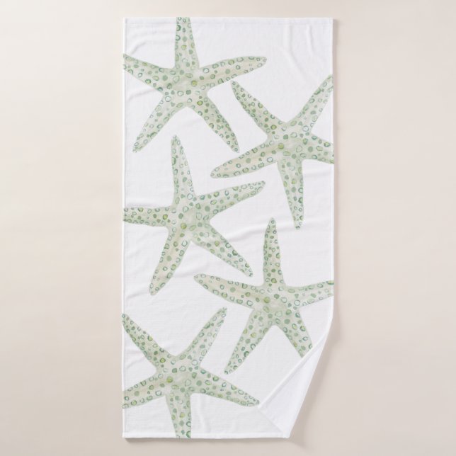 Aquarelle Starfish Towel (Serviette de bain)