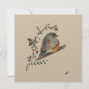 Aquarelle Sweet Bluebird
