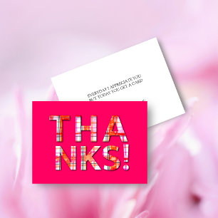 Aquarelle Tartan Pink Motif Merci