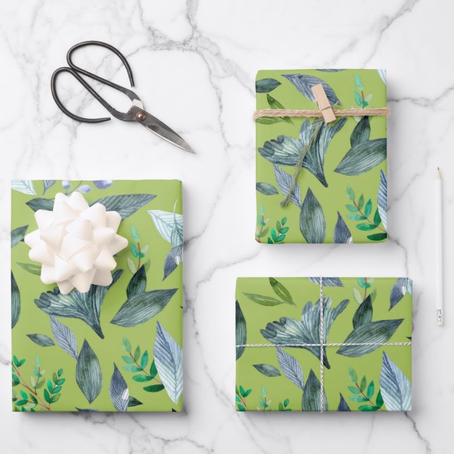 Aquarelle tombée feuilles 6 (Recto)