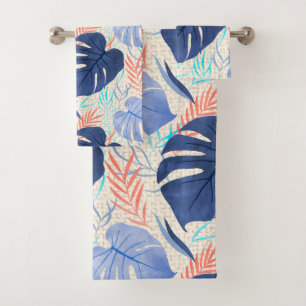 Aquarelle tropicale hawaïenne de Maleah Monstera