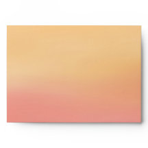 Aquarelle tropicale orange rose de coucher du
