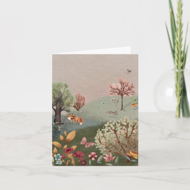 Aquarelle vert printemps (Devant)