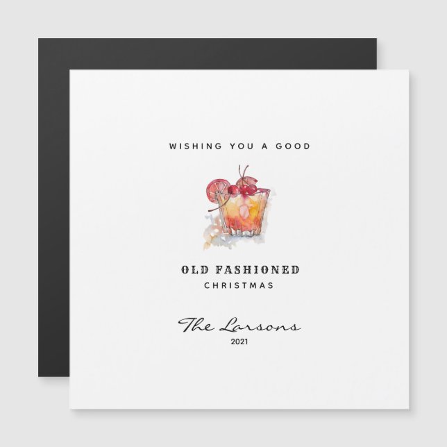 Aquarelle Vieux Noël (Devant / Derrière)