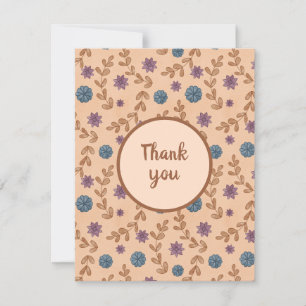 Aquarelle vintage motif floral
