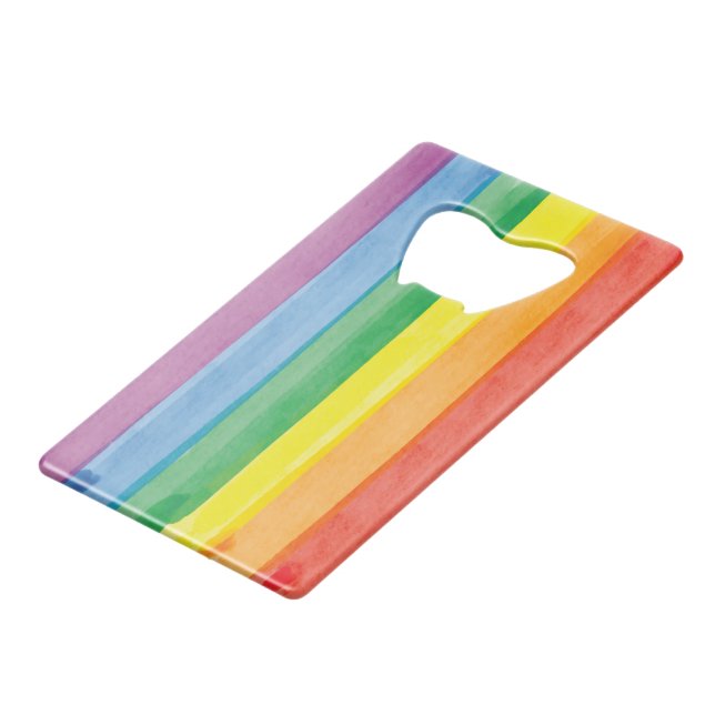 Aquarelles Arc-en-ciel de la Fierté (Devant Angle)