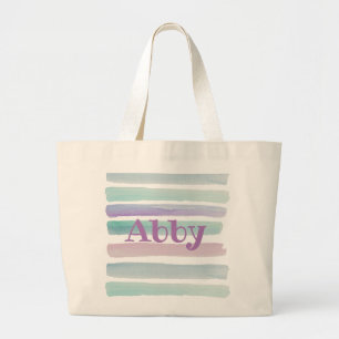AQUARELLES AVEC le grand sac fourre-tout NOMMÉ