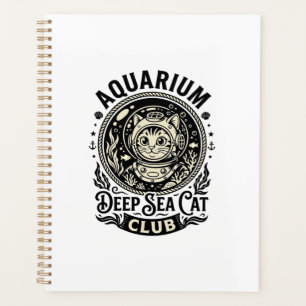 Aquarium Chat de mer profond Graphique de chat drô