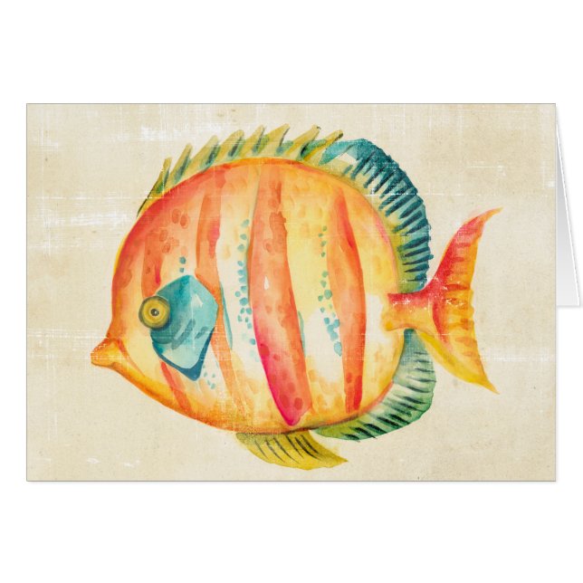 Aquarium coloré Poisson (Devant horizontal)