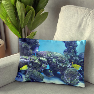 Aquarium Fish Lumbar Coussin