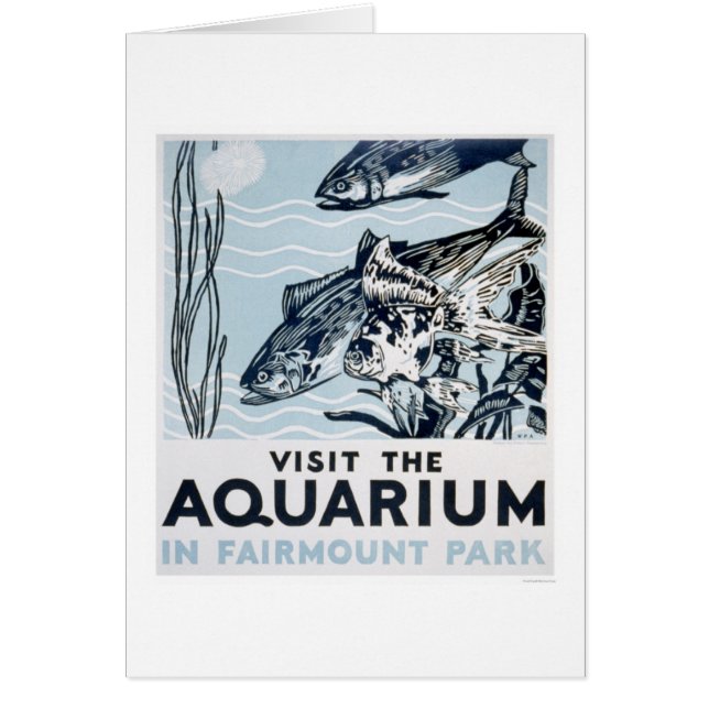 Aquarium Phildadelphia WPA 1937 (Devant)