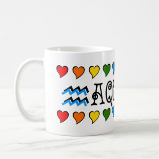 Aquarius 11oz. Mug de concepteur classique