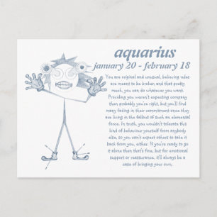Aquarius [ - BitchScope - ] Carte postale