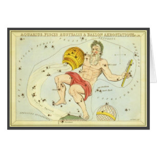 Aquarius, Constellation Vintage, miroir d'Urania