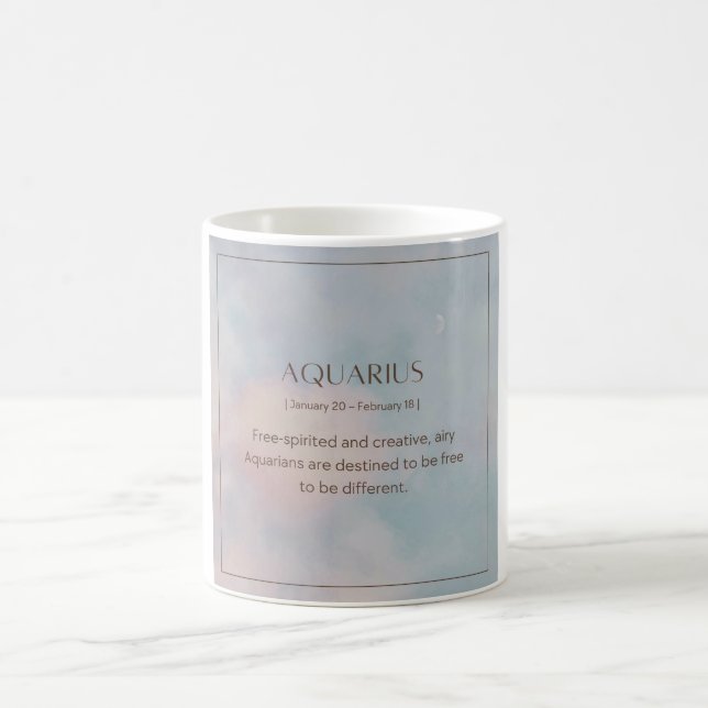Aquarius Feminine Coffee Mug (Centre)