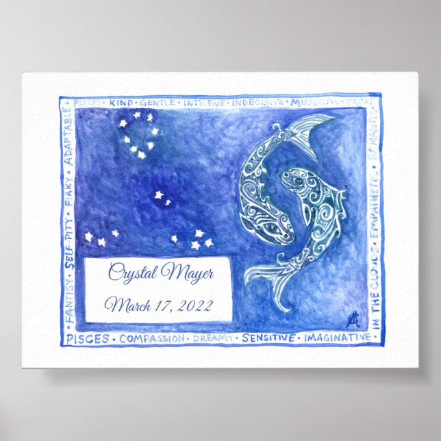 Aquarius Print, Value Poster Paper (Matte) (Devant)