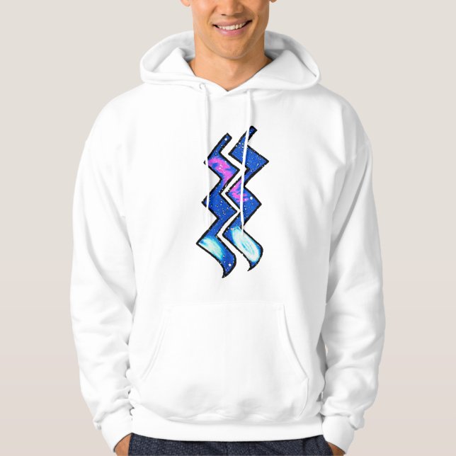 Aquarius Z Sweat à capuche (Devant)