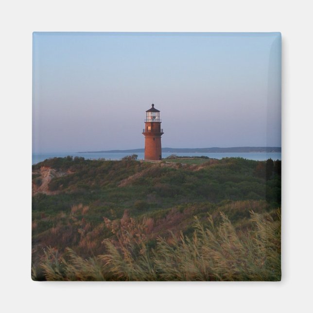 Aquinnah Coucher de soleil et aimant de phare (Devant)