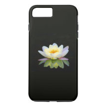 ARA ARTIST iPhone 7 coque - LOTUS BLANC EN NOIR