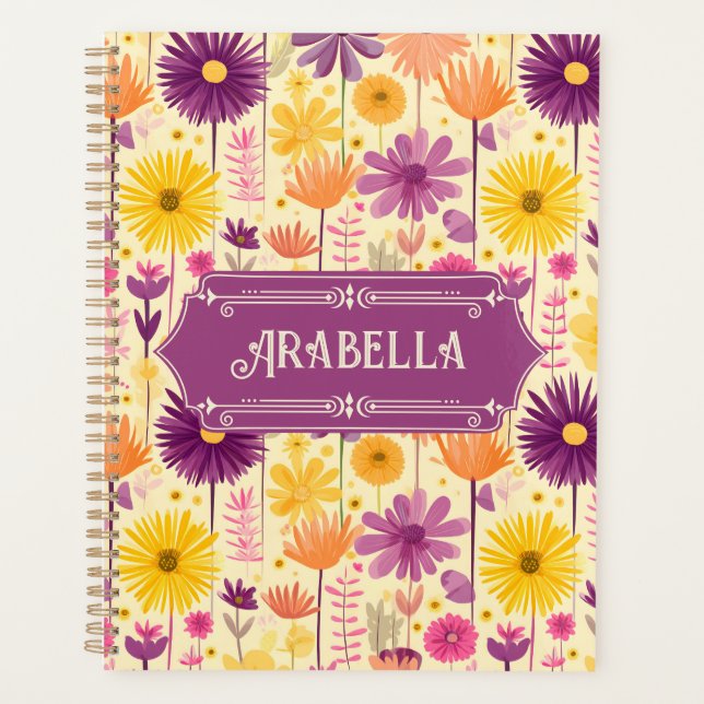 Arabella en cascade moderne modèle floral (Devant)
