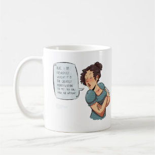 Arabella "hélas je suis" tasse fabuleusement rich
