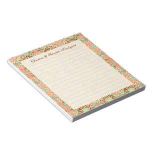 Arabesque complexe, bloc-notes