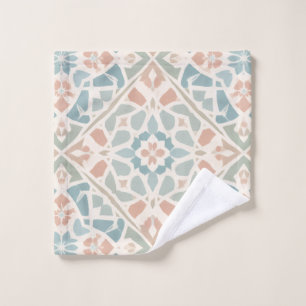Arabesque Terreuse   Carreau de Mosaïque Aquarelle