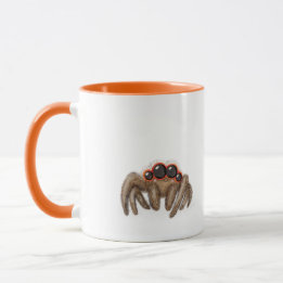 Araignée éffrayante "Boo !" Halloween mug