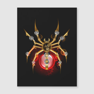 Araignée en vapeur noire