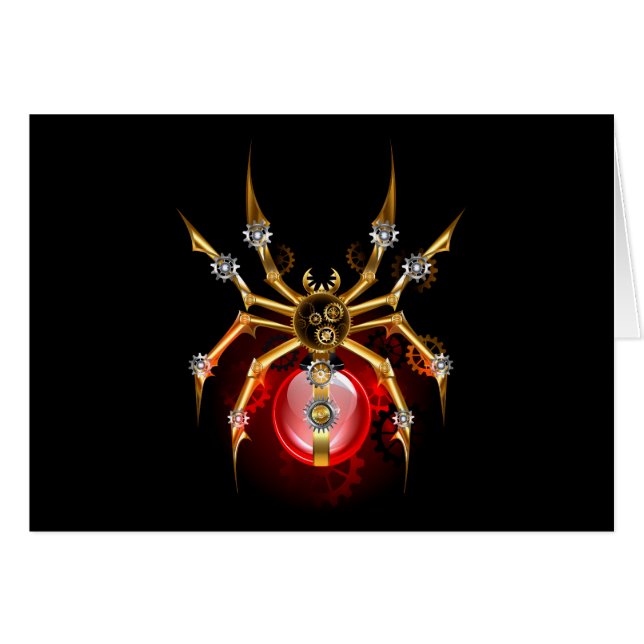 Araignée en vapeur noire (Devant horizontal)