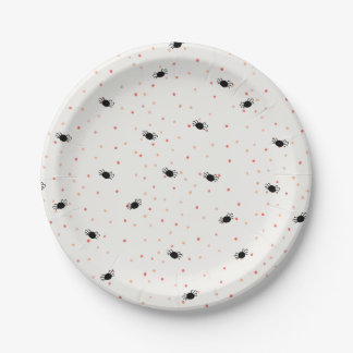 Araignée Itsy Bitsy Assiette en Papier - Fête d'Ha