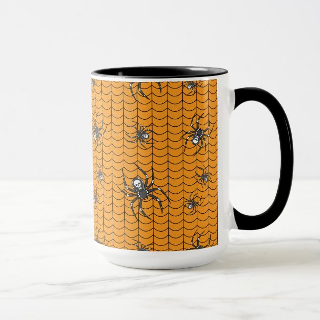 Araignées sur la Mug de Parade (Droite)