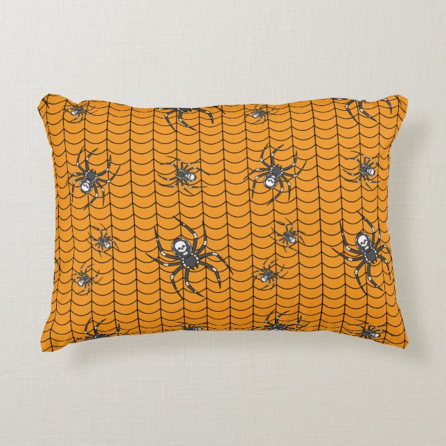 Araignées sur le Coussin d'accents de parade (Devant)