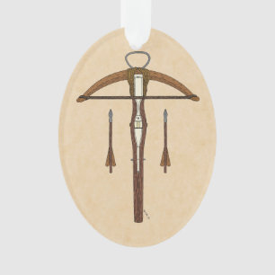 Arbalète médiévale avec boulons