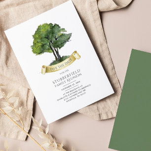 Arborescence généalogique de la réunion de famille