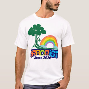 Arboriste depuis 2020 T-shirt – Cadeau pour grimpe