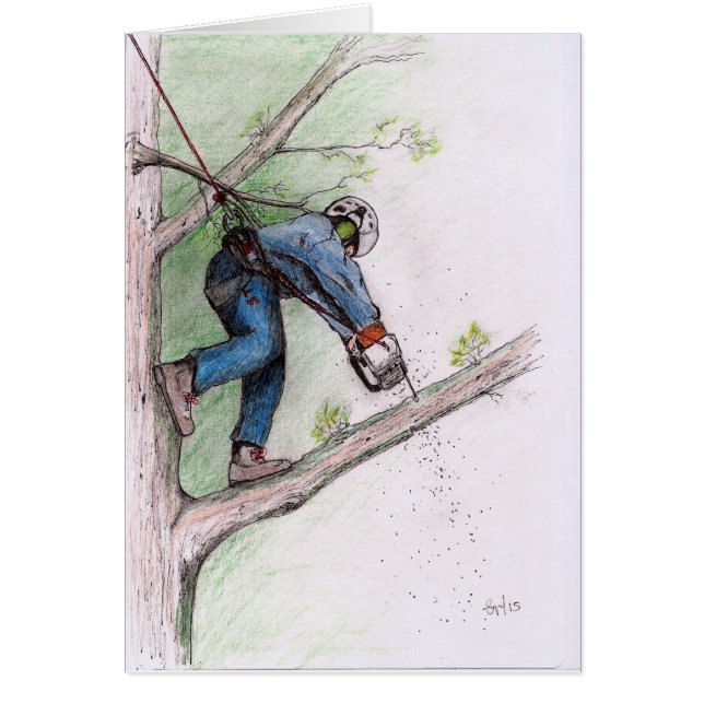 Arboriste du chirurgien Arbre de bûcheron (Devant)