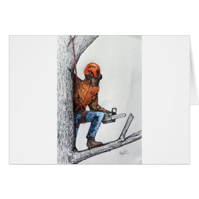 Arboriste Tree Surgeon (Devant horizontal)