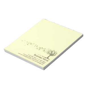 Arbre À Vent Zen Avec Bloc-Notes Feuille