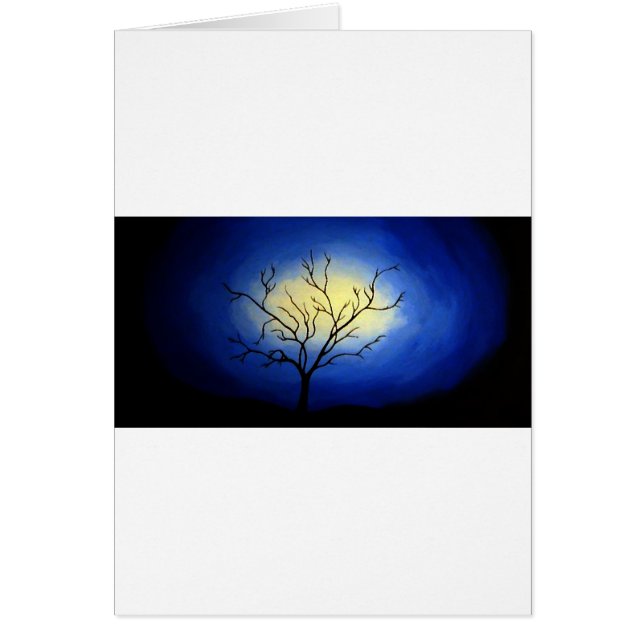Arbre Abstrait - Art Moderne (Devant)