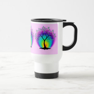Arbre arc-en-ciel de Mug