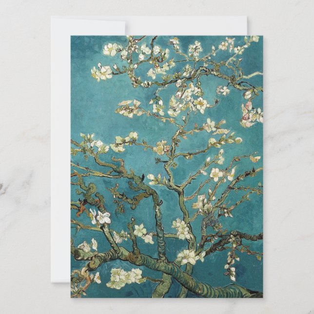 Arbre aux amandes en fleurs, Vincent van Gogh. (Devant)