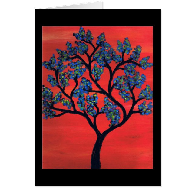 Arbre bleu (Devant)