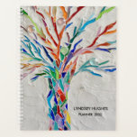 Arbre coloré personnalisé<br><div class="desc">Ce planificateur unique est décoré d'un arbre en mosaïque aux couleurs vives. Customisez-le avec votre nom et votre année. Utilisez l'option Personnaliser supplémentaire pour modifier la taille, le style ou la couleur du texte si vous le souhaitez. Parce que nous créons notre propre oeuvre, vous ne trouverez pas cette image...</div>