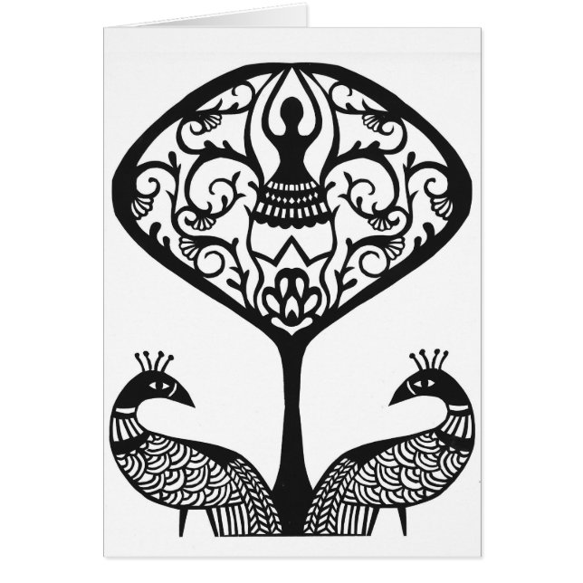 "Arbre conception de papercut de vie" de Jennifer (Devant)