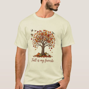 Arbre d'automne est mon T-Shirt préféré