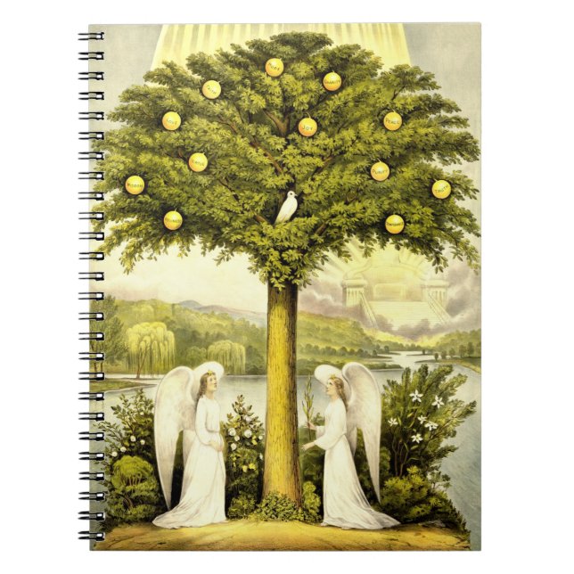 Arbre de carnet de la vie (Devant)