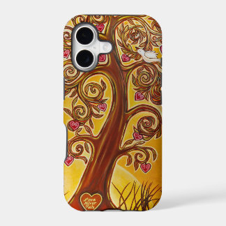 Arbre de coque iphone de la vie