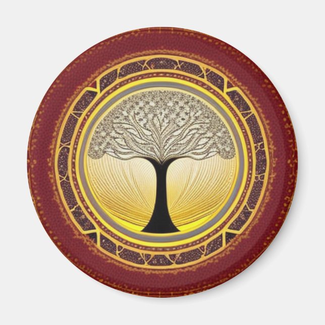 Arbre de dentelle du aimant de vie (Devant)