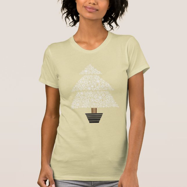 Arbre de flocon de neige - le T-shirt des femmes (Devant)